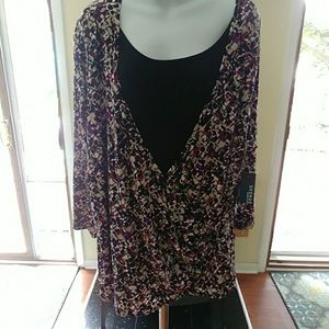 Georgio plus size tunic top 3X